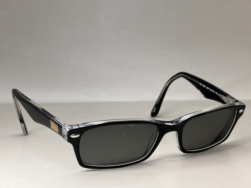 Ray-Ban Eyeglasses Frame RB5206 2034 Rectangle Black 52-18-140 FRAMES ONLY