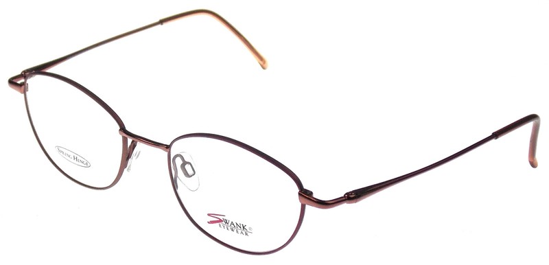 Swank Eyewear Julianna Eyeglass Frame Rose Gold Metal 48-20-130 Oval Sunglass