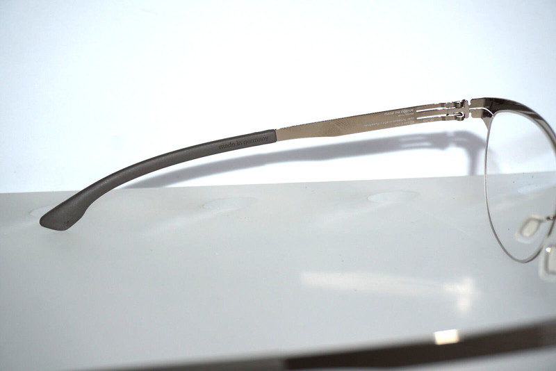 NEW AUTHENTIC IC BERLIN MODEL THE INGENUE SHINY BRONZE EYEGLASSES gallery