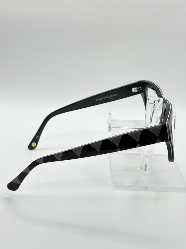 Official by Vontelle Medgar Eyeglasses Gray Pattern Women Medium Large gallery
