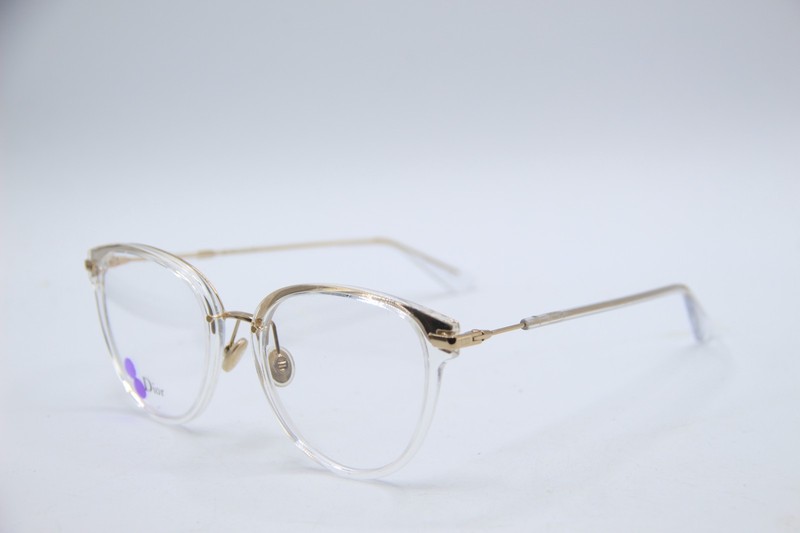NEW CHRISTIAN DIOR DIORLINE2 900 CLEAR GOLD AUTHENTIC FRAMES EYEGLASSES 52-19
