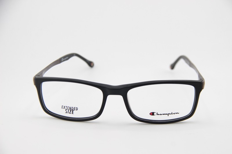 NEW CHAMPION CU 4004 C01 MATTE BLACK GUNMETAL AUTHENTIC FRAMES EYEGLASSES 58-19 gallery