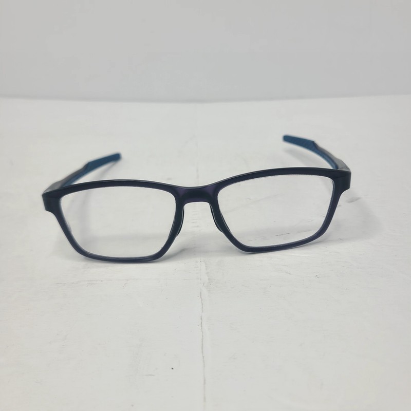 Oakley Metalink Eyeglasses Frames OX8153-0755 Satin Grey Smoke / Black 55-17-136