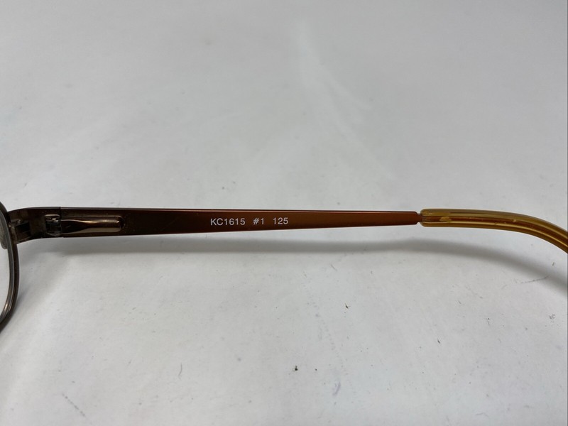 Kids Central KC1615 #1 47-17-125 Brown Metal Full Rim Eyeglasses Frame KM43 gallery