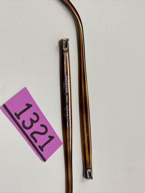 FACE A FACE VOLUT PARIS TEMPLE ARM PARTS BROWN BLACK 153mm 1321 gallery