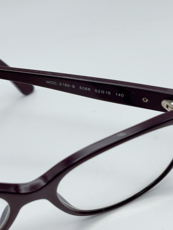 Versace VE 3189-B 5066 Eyeglasses Glasses Dark Violet Purple Crystals 52-15 140 gallery