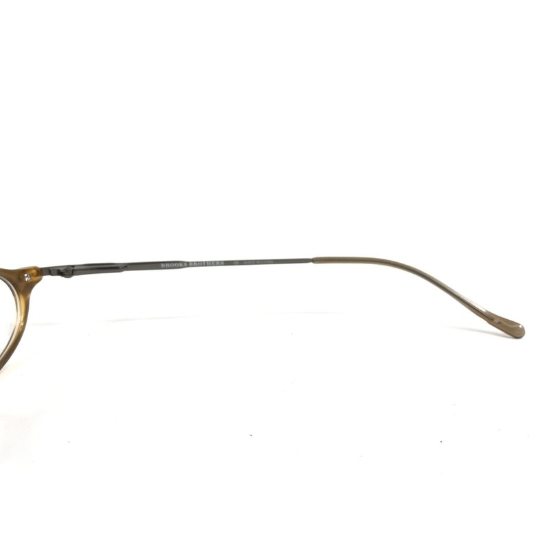 Brooks Brothers Petite Eyeglasses Frames BB658 5202 Clear Brown Gray 48-17-135 gallery