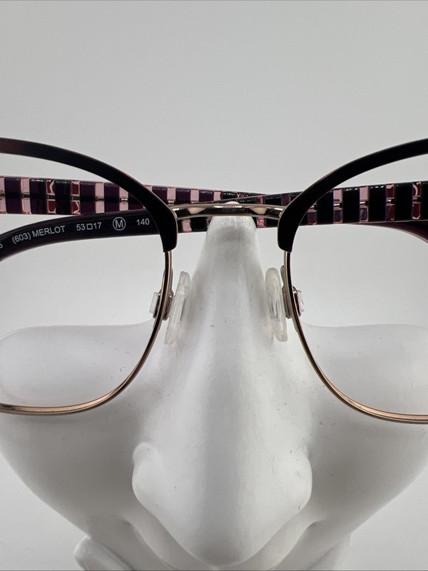Draper James DJ5045 Authentic Designer Eyeglasses Frame 53-17-140 Merlot gallery