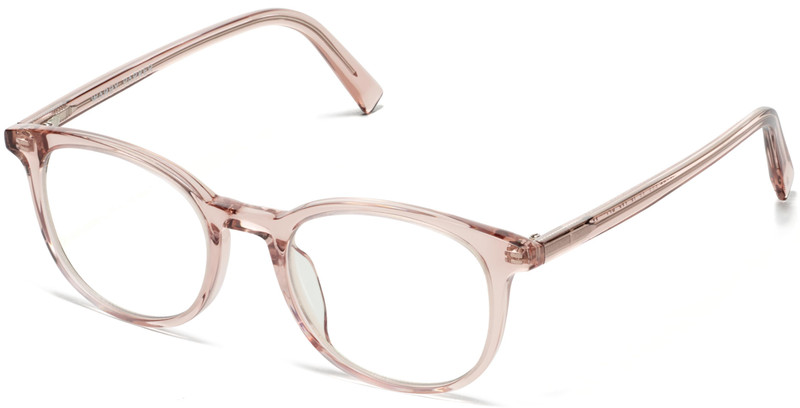 Warby Parker DURAND LBF Round Eyeglasses Rose Water Medium 48-18-142 mm NWT*