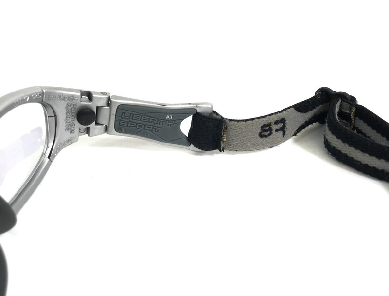 Rec Specs Kids Athletic Goggles Frames Morpheus III #3 Matte Silver 51-17-125 gallery