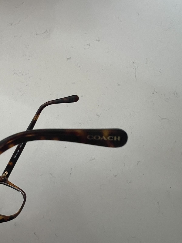 Coach Eyeglass Frames HC6129T 54-16-140 Black Tortoise 5446 gallery