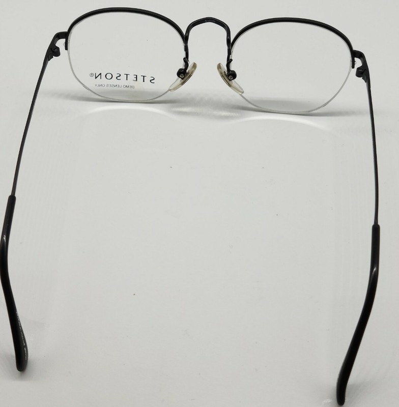 STETSON LEGENDS 100 EYEGLASSES FRAME ZYLOWARE 027 51-19-142 BLACK $129.50. gallery