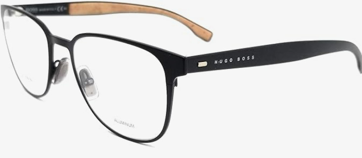 Hugo Boss eyeglasses 0885 52-19-145 matte black 0885-0S2-52MM