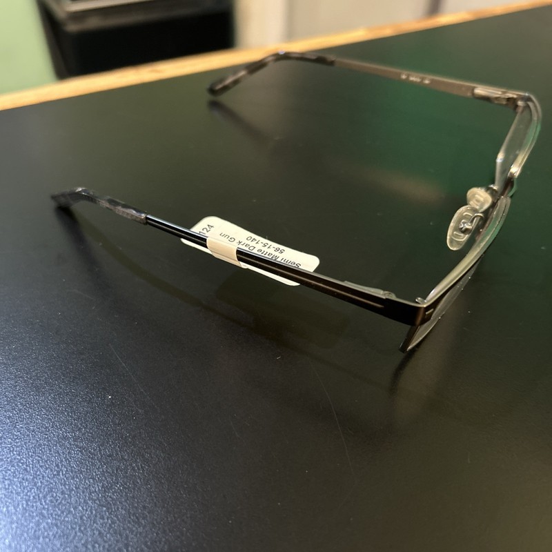Oscar de la Renta OSM826 OSM 826 Eyeglass Frames Semi Matte Dark gun 56 15 140 gallery
