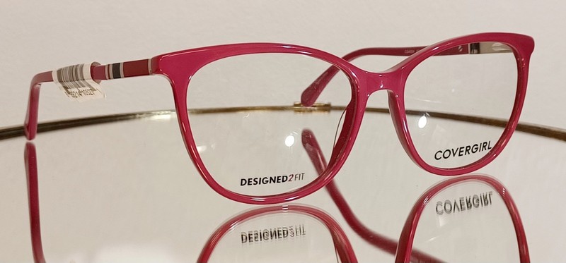ORIGINALE COVERGIRL CG4004 075 FUXIA Eyeglasses NEW PLASTIC 54-16-140 gallery