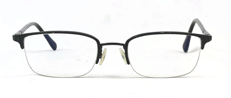 Adensco Dark Tortoise Half Rim Eyeglass Frames 51mm 19mm 145mm – AD103 Italian