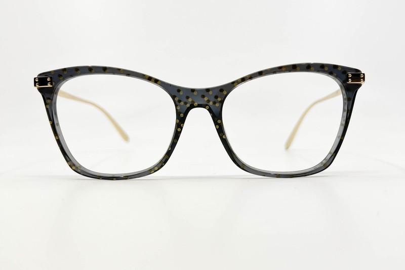 Dolce and Gabbana Black & Gold Women’s Eyeglass Frames DG 3243, 54-18-140