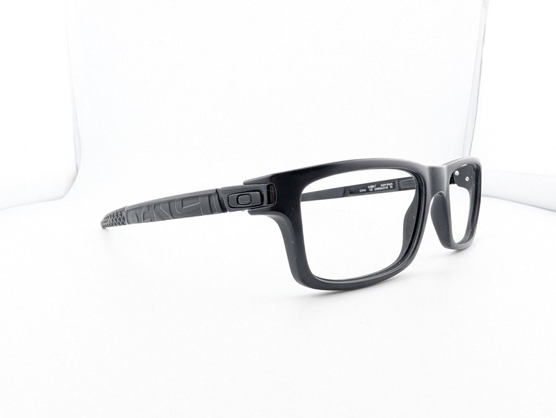 Oakley Eyeglasses Frames Only, CURRENCY, OX8026-0154, 54-17-133, Satin Black gallery