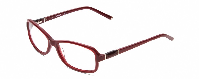 Harley Davidson HD0537 Ladies Oval Designer Reading Glasses in Burgundy Red 54mm