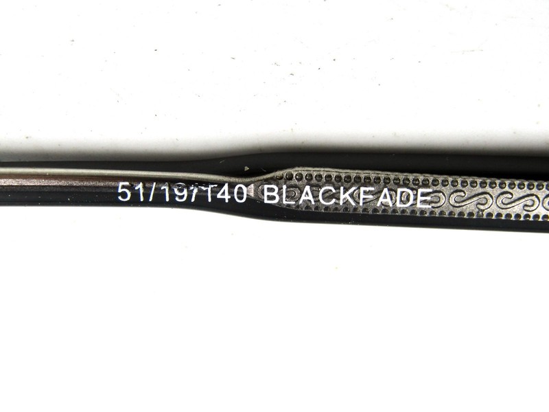 Enhance 4181 Unisex Eyeglasses Frame, Black Fade, 51-19-140 #319 gallery