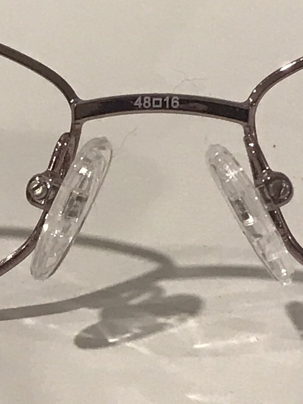 Bellissima Eyeglass Frame BL 634 Lavender Size 48-16 Excellent Condition gallery