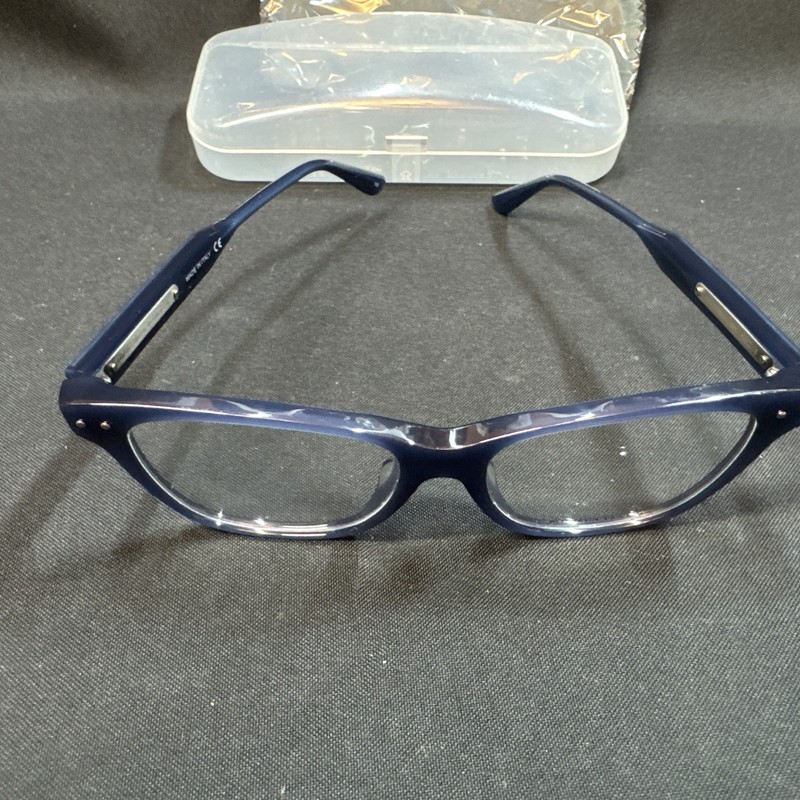 Bottega Veneta Eyeglasses Frames BV0036OA 005 53/16 Blue Italy gallery