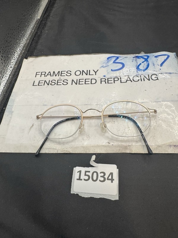 Rodenstock 24.13 Gw Half Rim Light Nice Eyeglass Frames Only