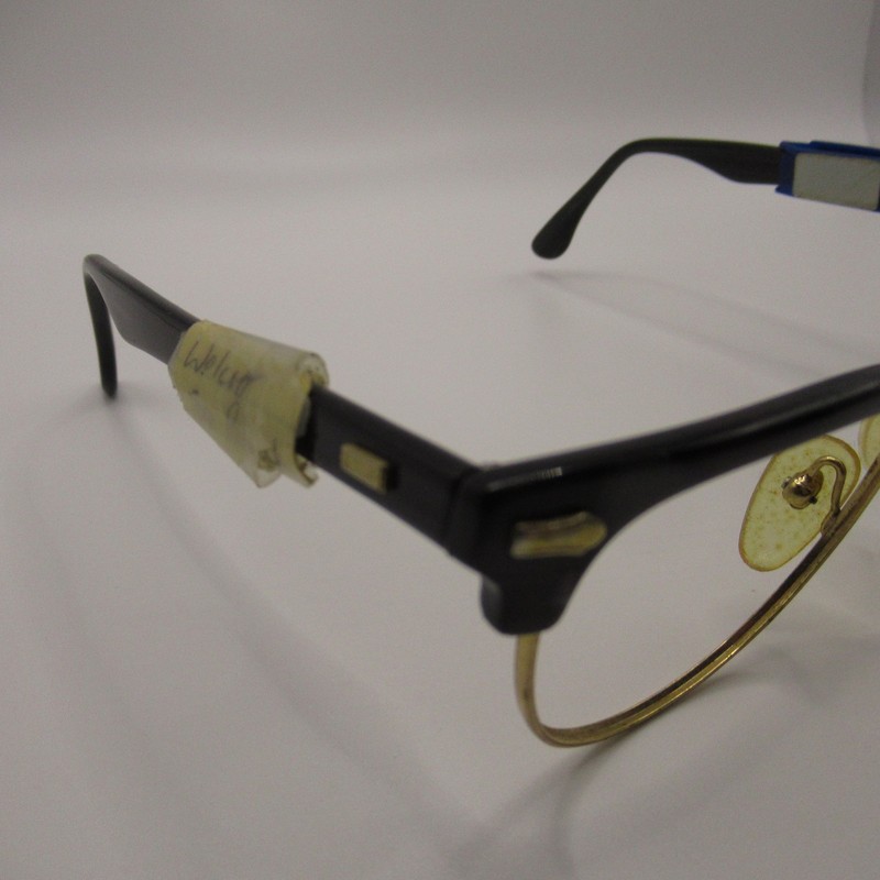 Zimco Wolcott Black Wood Browline Reading Glasses Frames 50-20-150 Handmade gallery