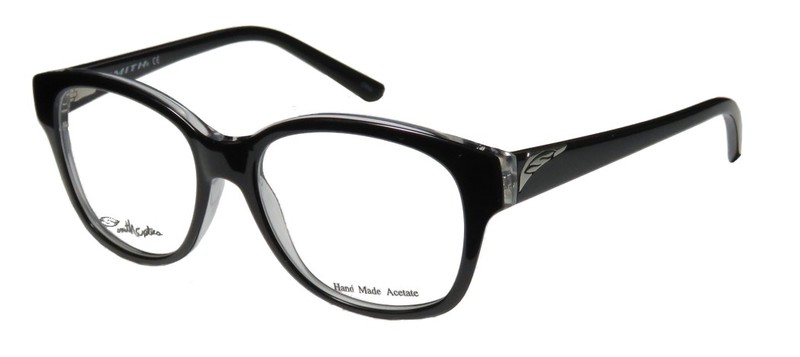 NEW SMITH OPTICS MELODY EYEGLASS FRAME WOMENS FULL-RIM OVERSIZED BLACK BLACK