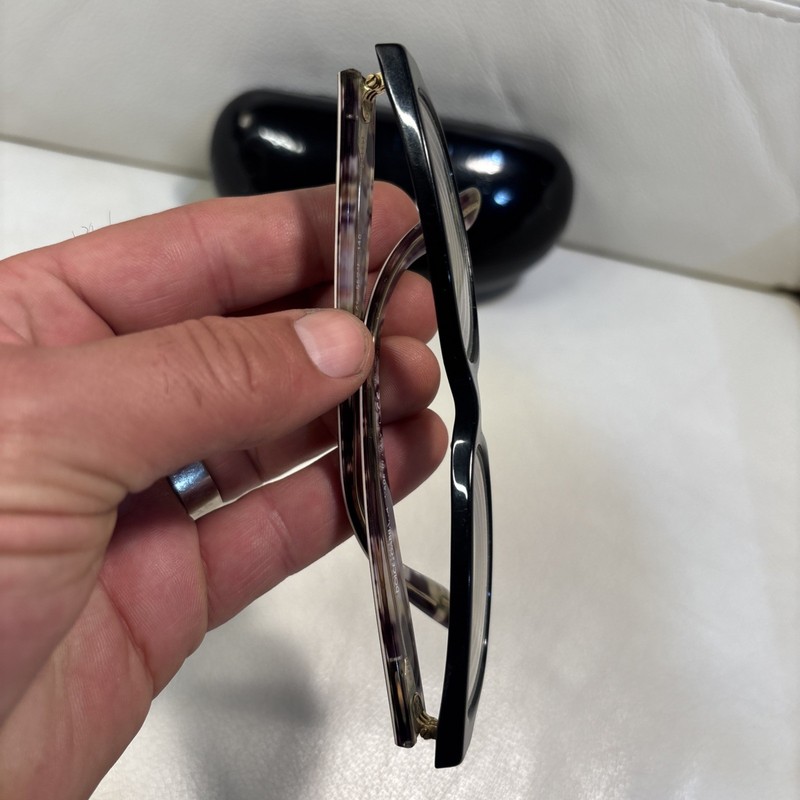 Dolce&Gabbana D&G 3204 Reading Glasses 55-16-140 Black Floral Arm gallery