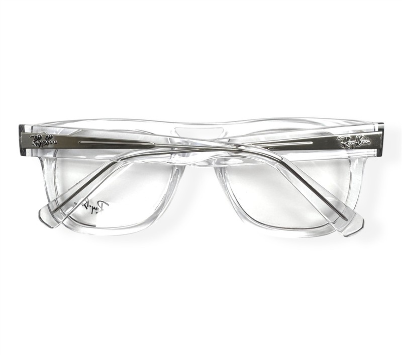 Ray-Ban Phil Eyeglasses Glasses RB 7226 8321 Polished Clear 54mm with Case gallery