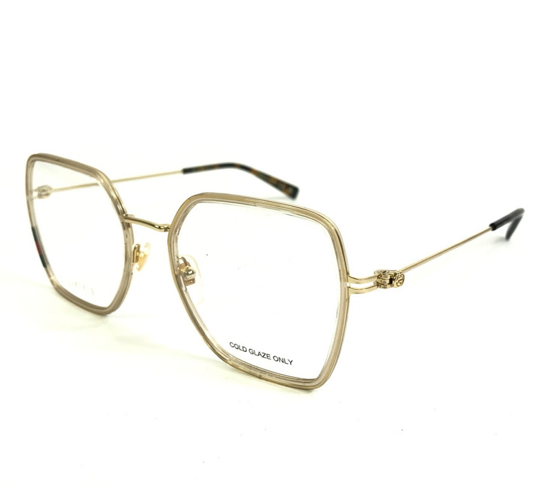 Gucci Eyeglasses Frames GG1850O 003 Yellow Gold Square Full Rim 51-19-145