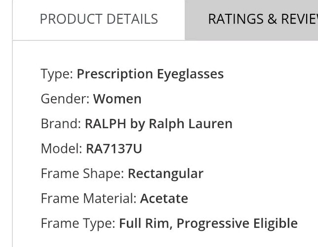 Ralph by Ralph Lauren Women's RA7137U 6134 Color Shiny Brown Red (6134) gallery