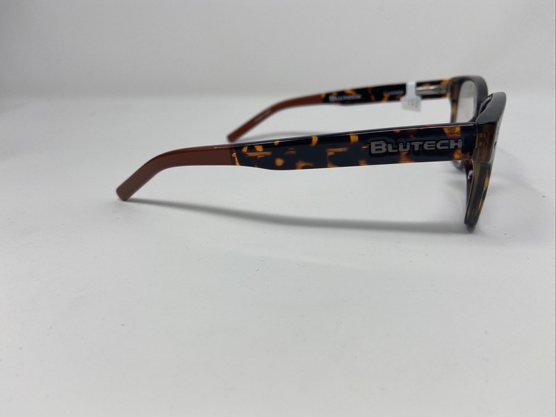 BLUTECH Eyeglasses Frames HOT TIP 56-16-140 Tortoise Full Rim GW92 gallery