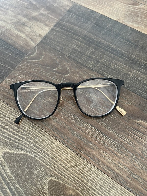 Vera Bradley Rayanne GARDEN GROVE Eyeglasses Frame ONLY Black/Gold Titanium