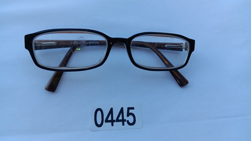 LEVIS LS 546-1 51/16/135 Brown Blue FLEX HINGE EYEGLASSES FRAME