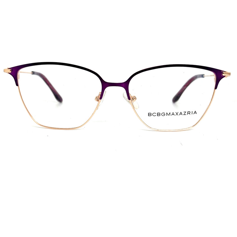 BCBGMAXAZRIA Henley Purple Rose Gold EYEGLASSES FRAME 54-15-135mm H16713