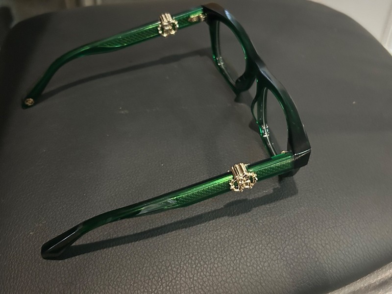 Roberto Cavalli VRC052 Eyeglasses Transparent Green Authentic New 53mm gallery