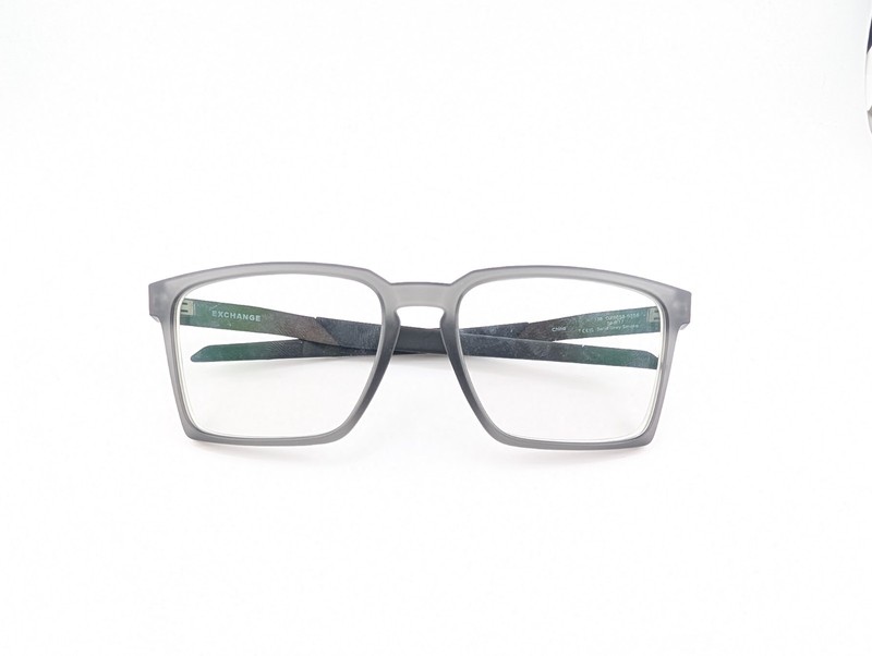 Oakley Eyeglasses Frames Only, EXCHANGE, OX8055-0256, 56-17-136, Satin Grey