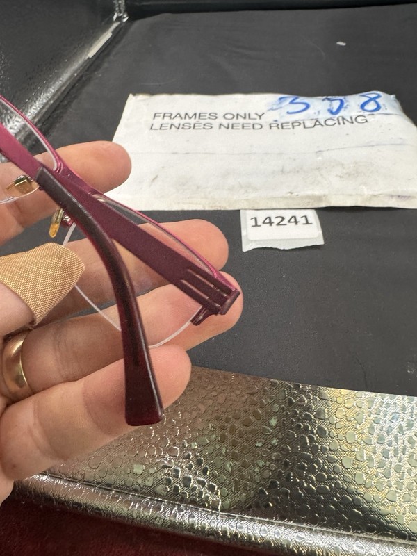 PRODESIGN DENMARK 1247 c.4021 RED EYEGLASSES FRAME 50-16-140 B28mm gallery
