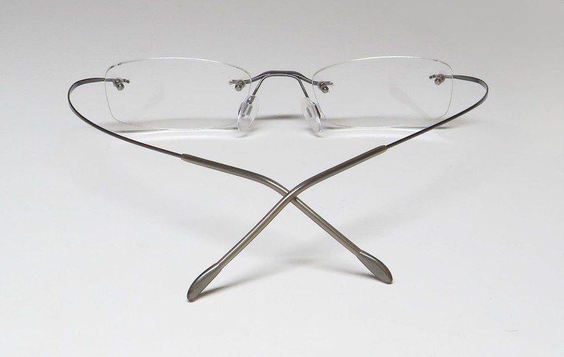 NEW ELITE EYEWEAR 256 EYEWEAR RIMLESS DESIGNER UNISEX PTNM 45-19-140 METAL & gallery