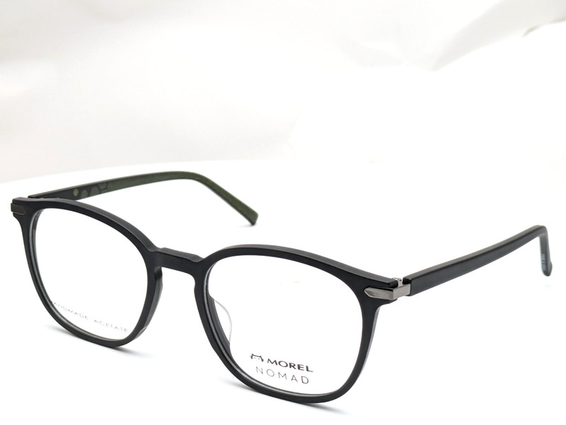 Morel Nomad 40106N ND01 Black Men's Eyeglasses Frames 51-19-140 gallery
