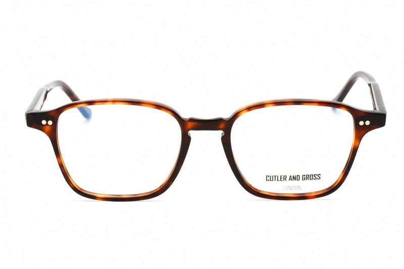 Cutler and Gross CGOP136051 002 Square Dark Havana 51 mm Unisex Eyeglasses Frame gallery