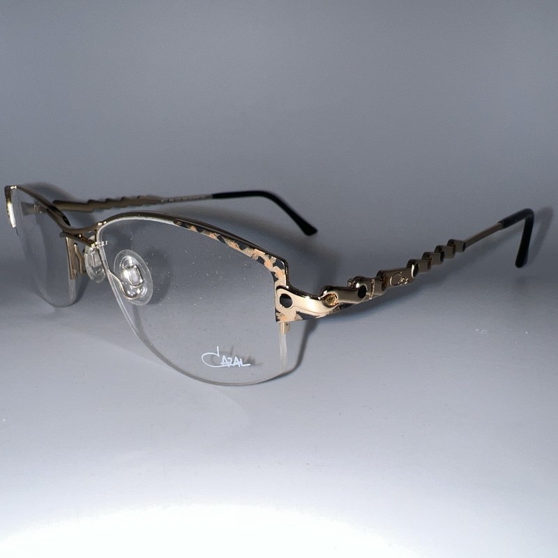 Authentic CAZAL Titanium Eyeglasses Eyewear Frame M #448 S52[]18-135mm Germany