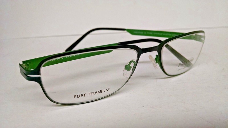 Prestige PT5776 C1 Designer Eyeglasses Frame 54-18-140 Blue and green