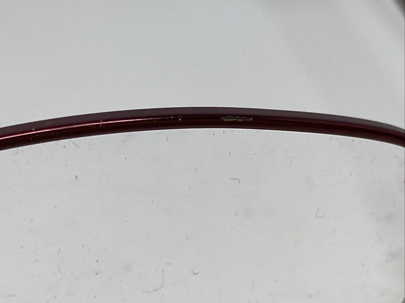 CAPRI PEACHTREE PT 7725 Burgundy 46-19-135 Metal Full Rim Eyeglasses Frame JW54 gallery
