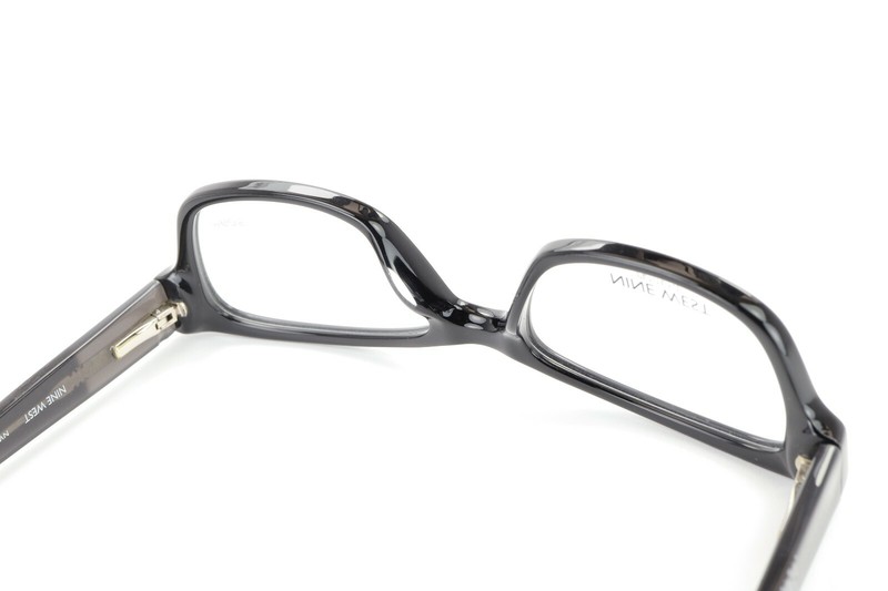 NINE WEST NW5088 001 Polished Black 48-17-135 Eyeglass Frames Flex Hinges X605 gallery