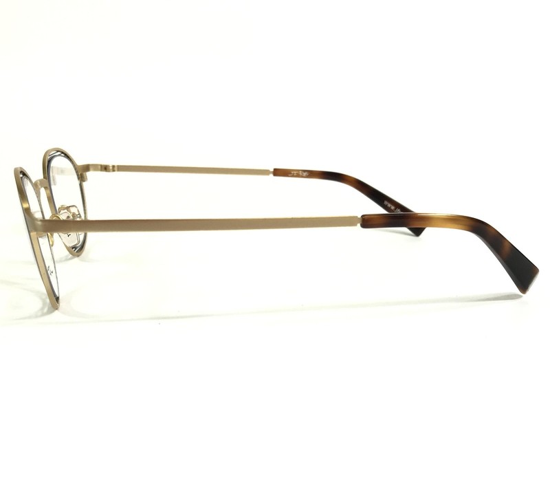 JF Rey Eyeglasses Frames JF2704 5505 Gold Gunmetal Matte Round 46-21-146 gallery