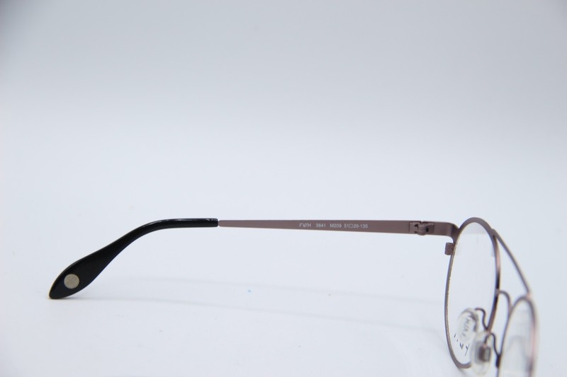 NEW FYSH 3641 M209 LILAC BLACK AUTHENTIC DESIGNER FRAMES EYEGLASSES 51-20 gallery