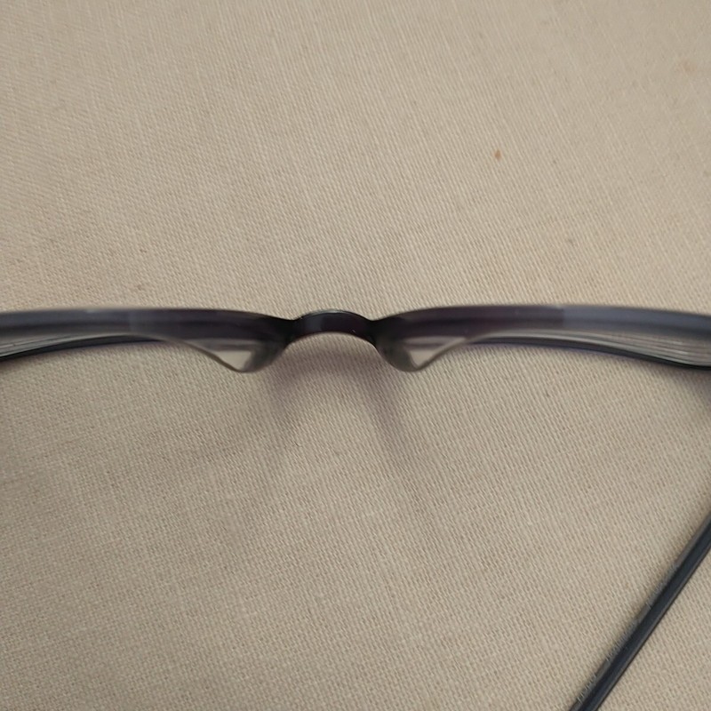 MODO Eyeglasses Frames Full Rim Quincy Navy Blue Hand Made in Brooklyn 50-19-145 gallery